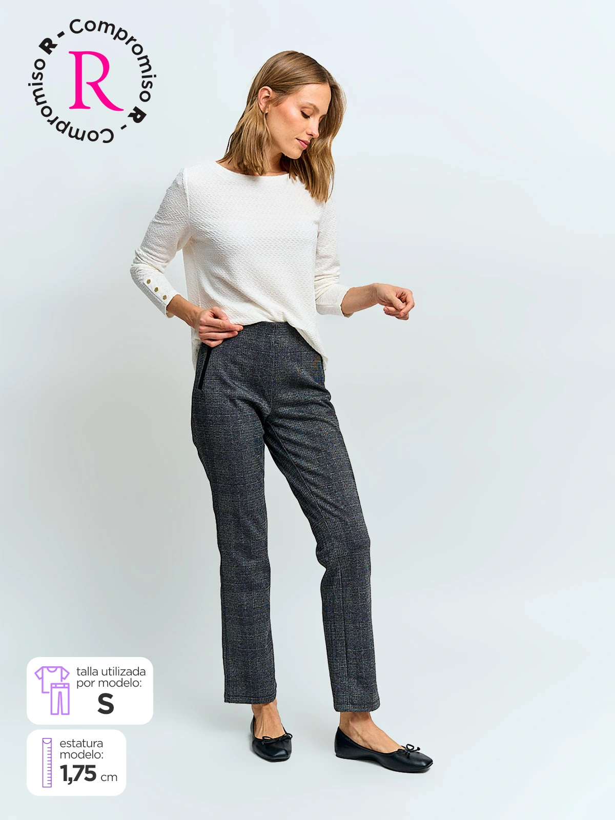 PANTALÓN REGULAR MUJER CACHAREL EGIPTO - 1