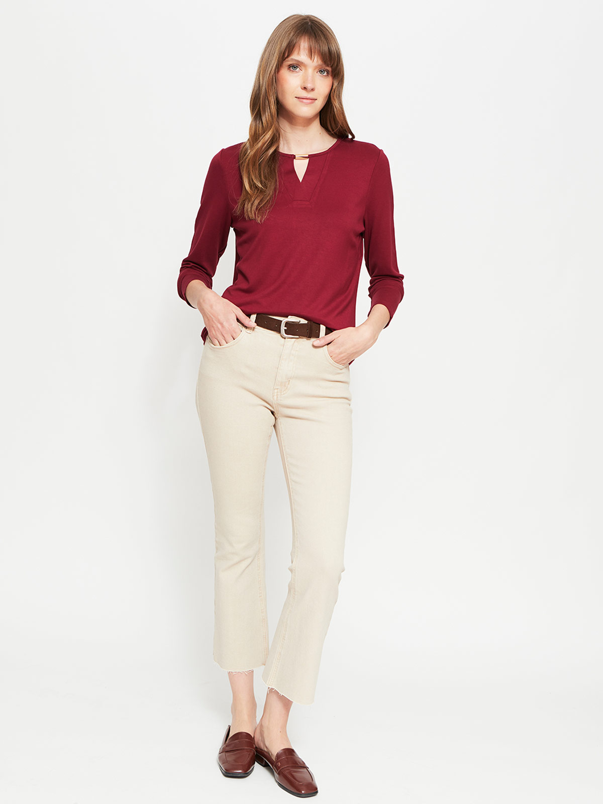 POLO MANGA LARGA MUJER CACHAREL ESTER - 4
