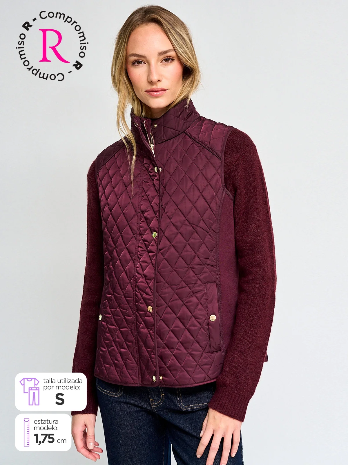 PARKA SIN MANGAS MUJER CACHAREL ANAI - 1