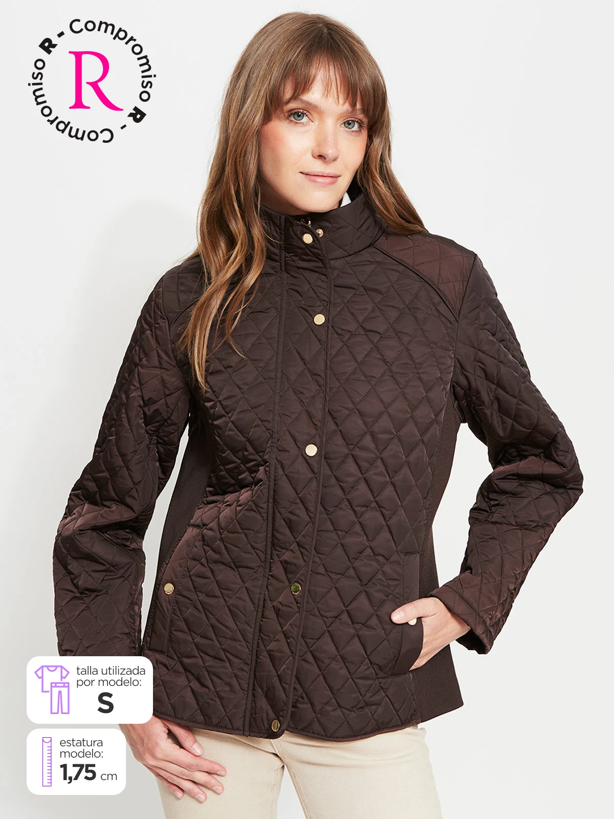 CASACA MUJER CACHAREL EDEN - 1