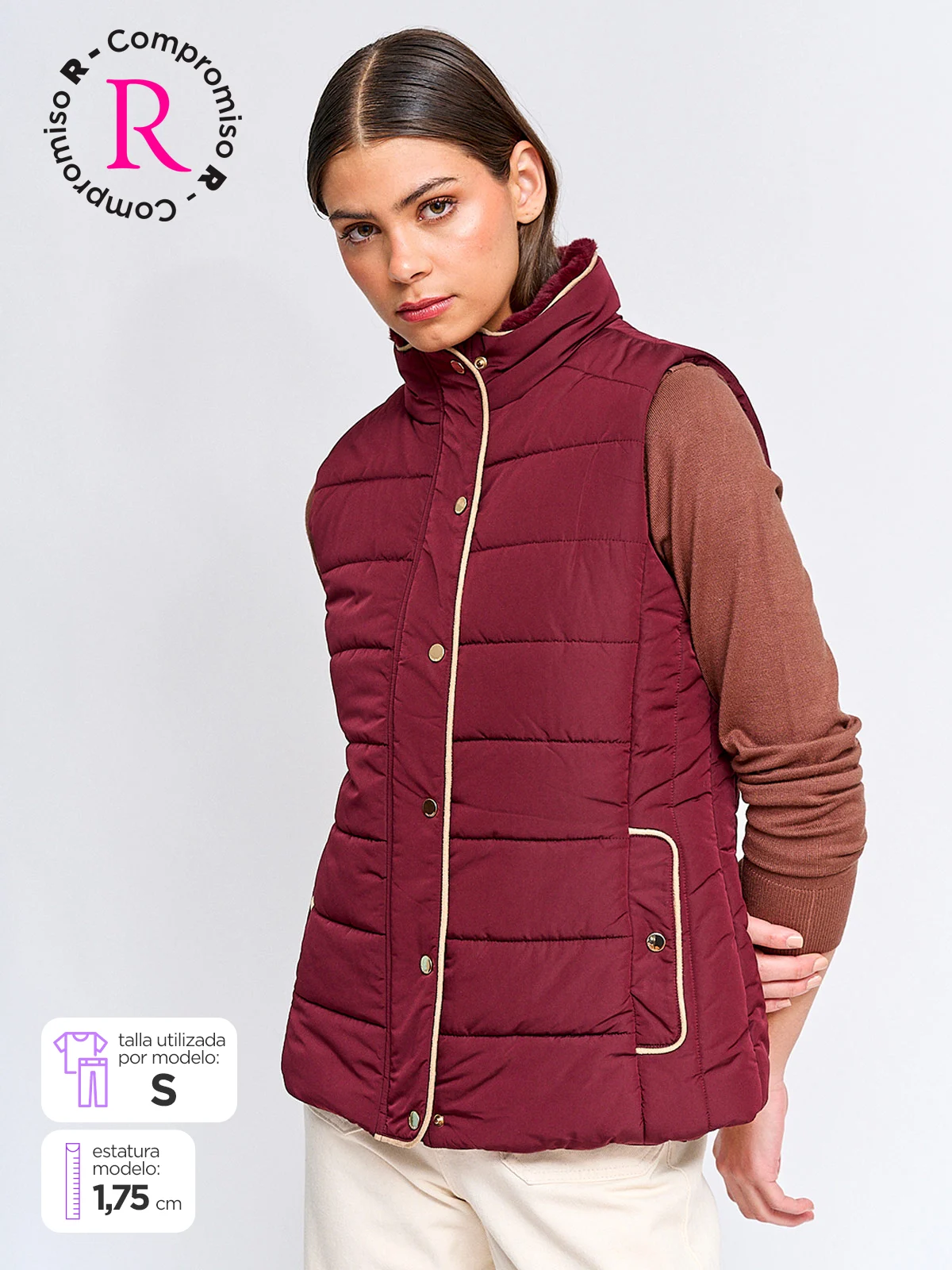 CHALECO MUJER CACHAREL FILIPA - 1
