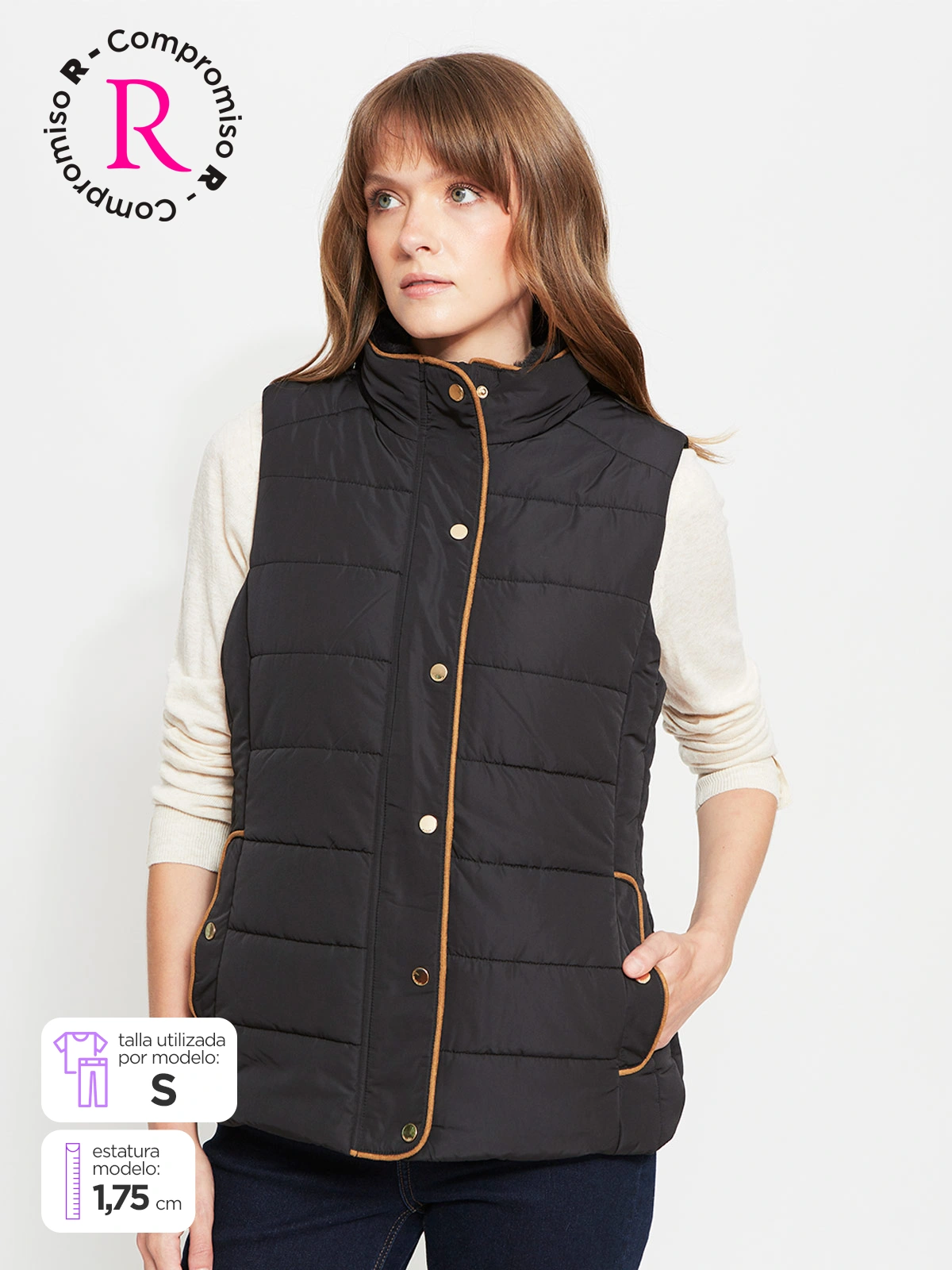 CHALECO MUJER CACHAREL FILIPA - 1