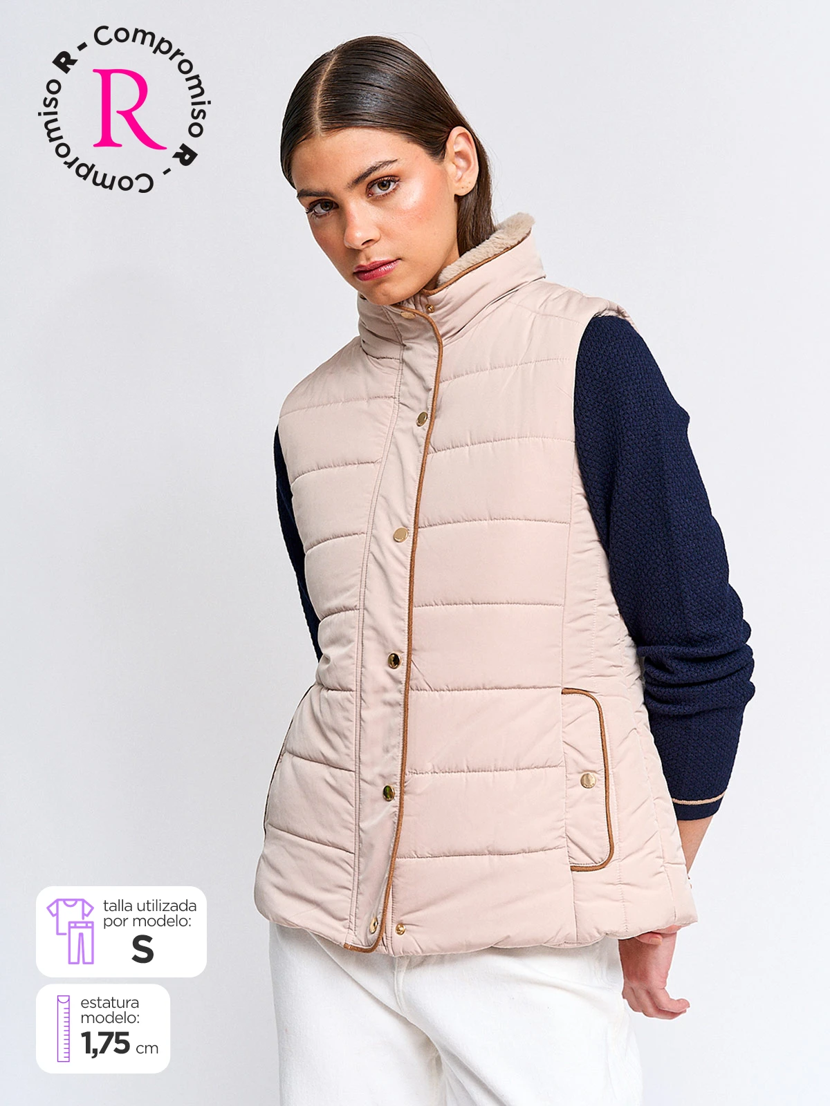 CHALECO MUJER CACHAREL FILIPA - 1