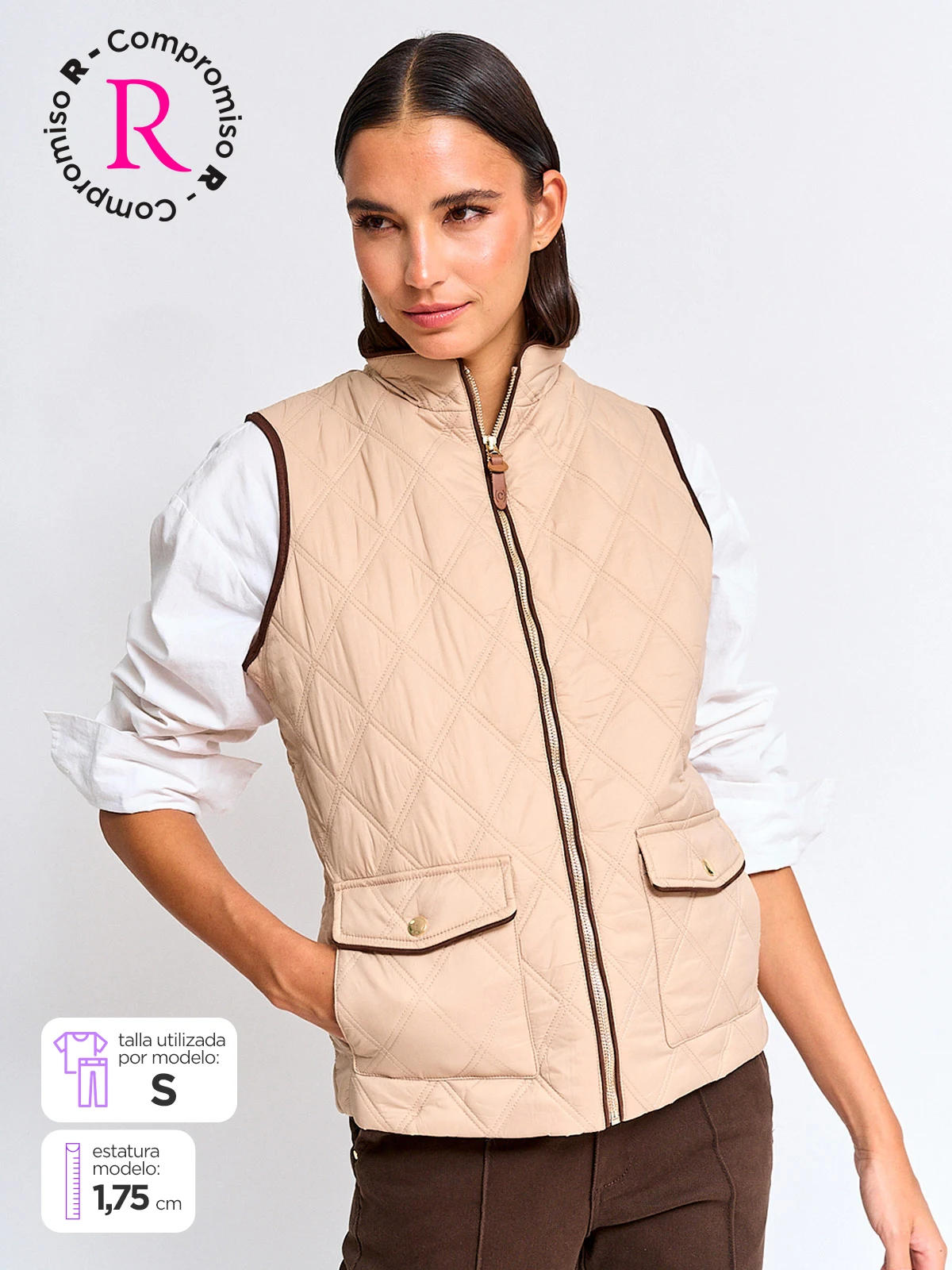 CHALECO MUJER CACHAREL FINCA - 1