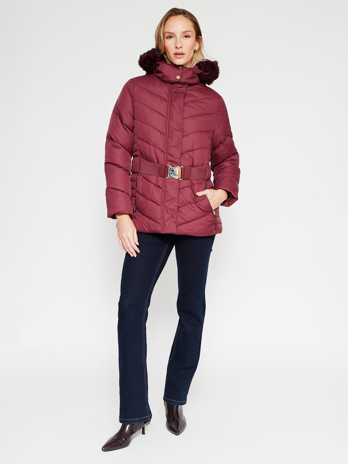 PARKA MUJER CACHAREL CORTA ABEL - 4