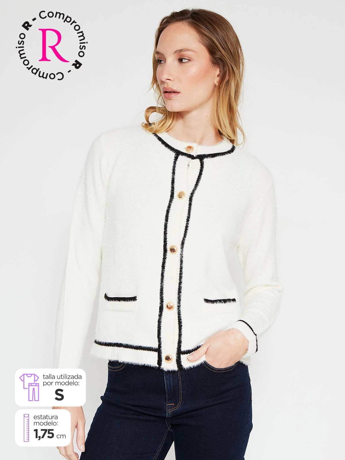 CARDIGAN MUJER CACHAREL AMELIE - 1