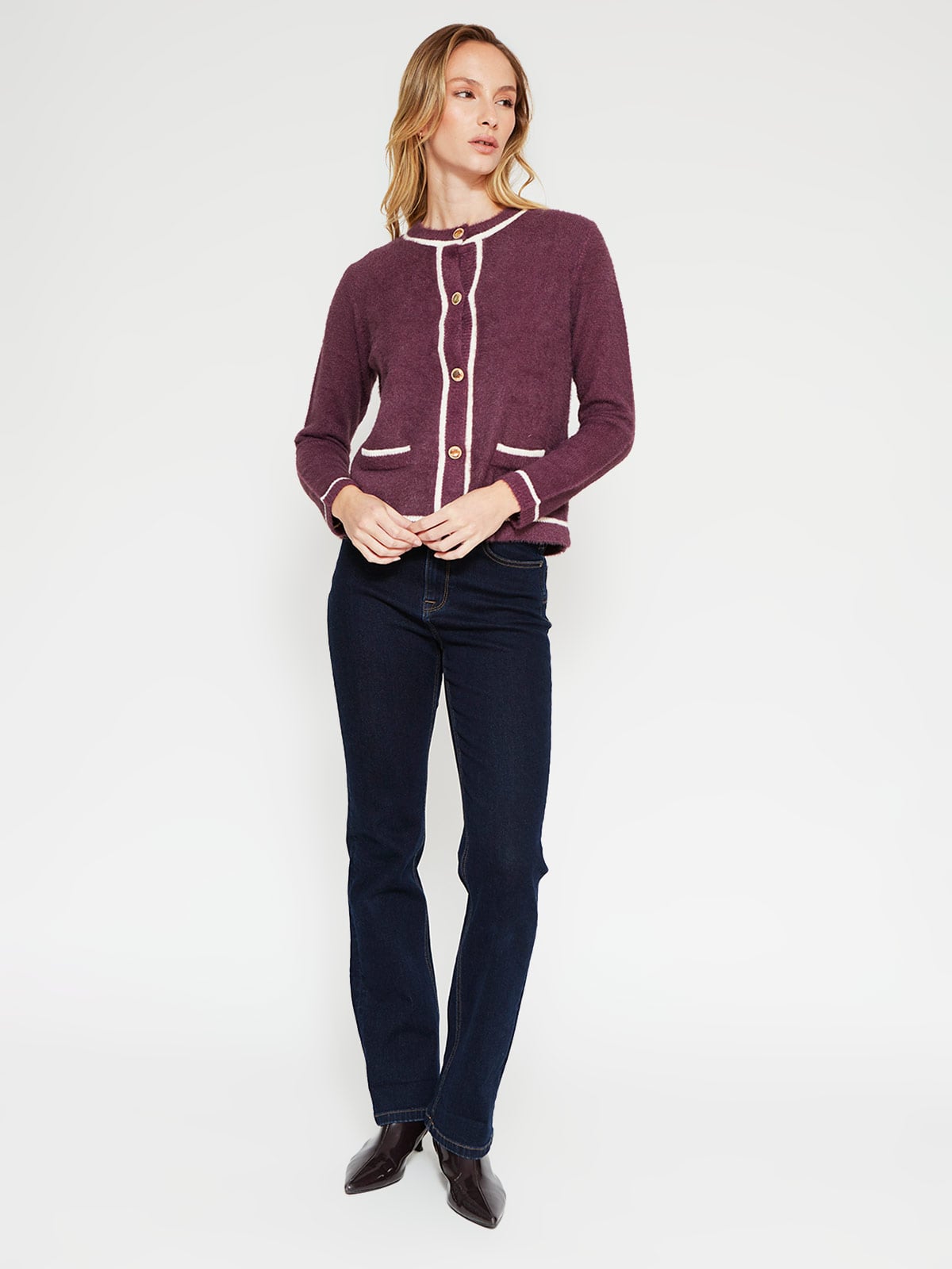 CARDIGAN MUJER CACHAREL AMELIE - 4