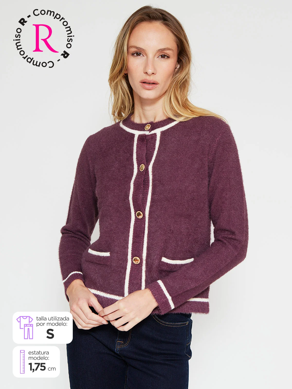 CARDIGAN MUJER CACHAREL AMELIE - 1