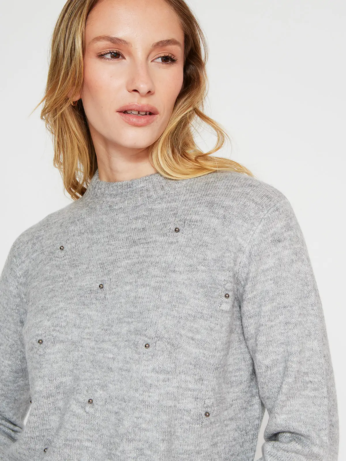 SWEATER MANGA LARGA MUJER CACHAREL ARIANA - 3