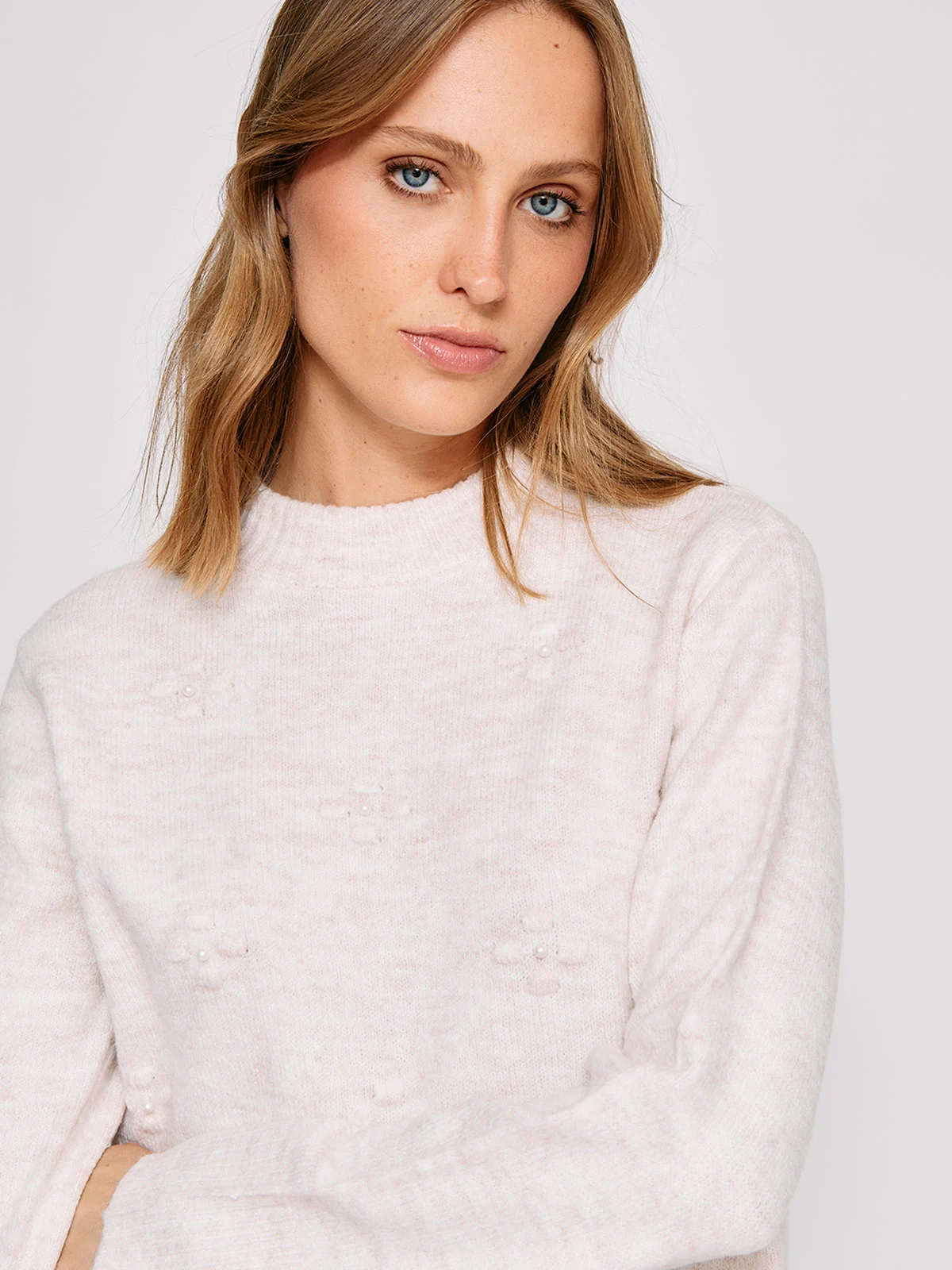 SWEATER MANGA LARGA MUJER CACHAREL ARIANA - 3