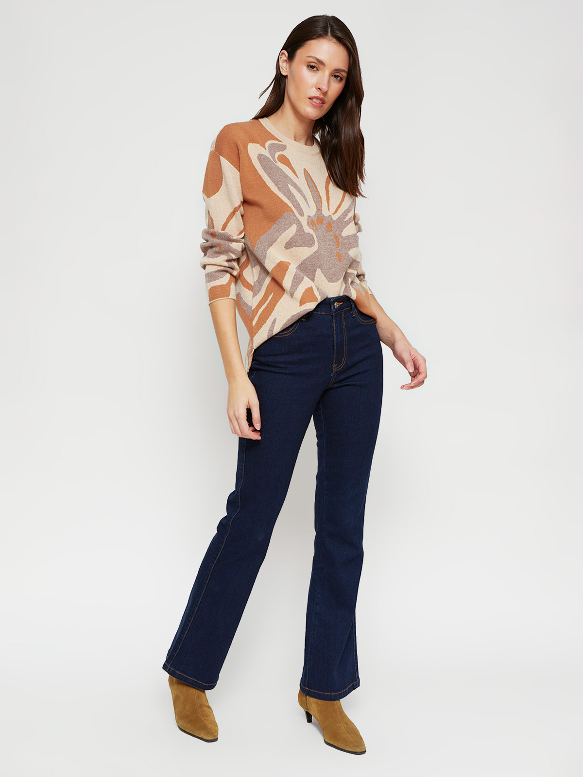 SWEATER MANGA LARGA MUJER CACHAREL FELICIA - 4