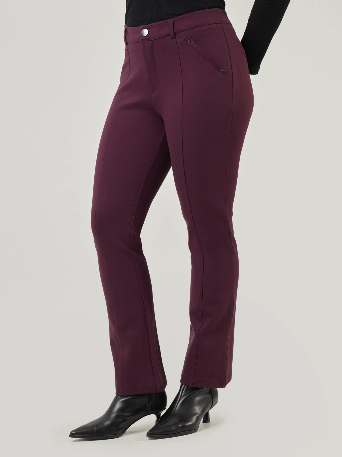 PANTALÓN REGULAR MUJER CACHAREL CALIZ - 3
