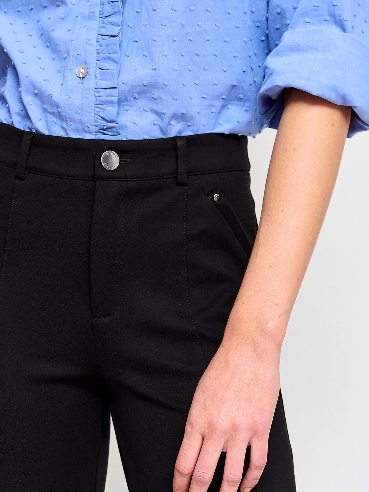 PANTALÓN REGULAR MUJER CACHAREL CALIZ - 4
