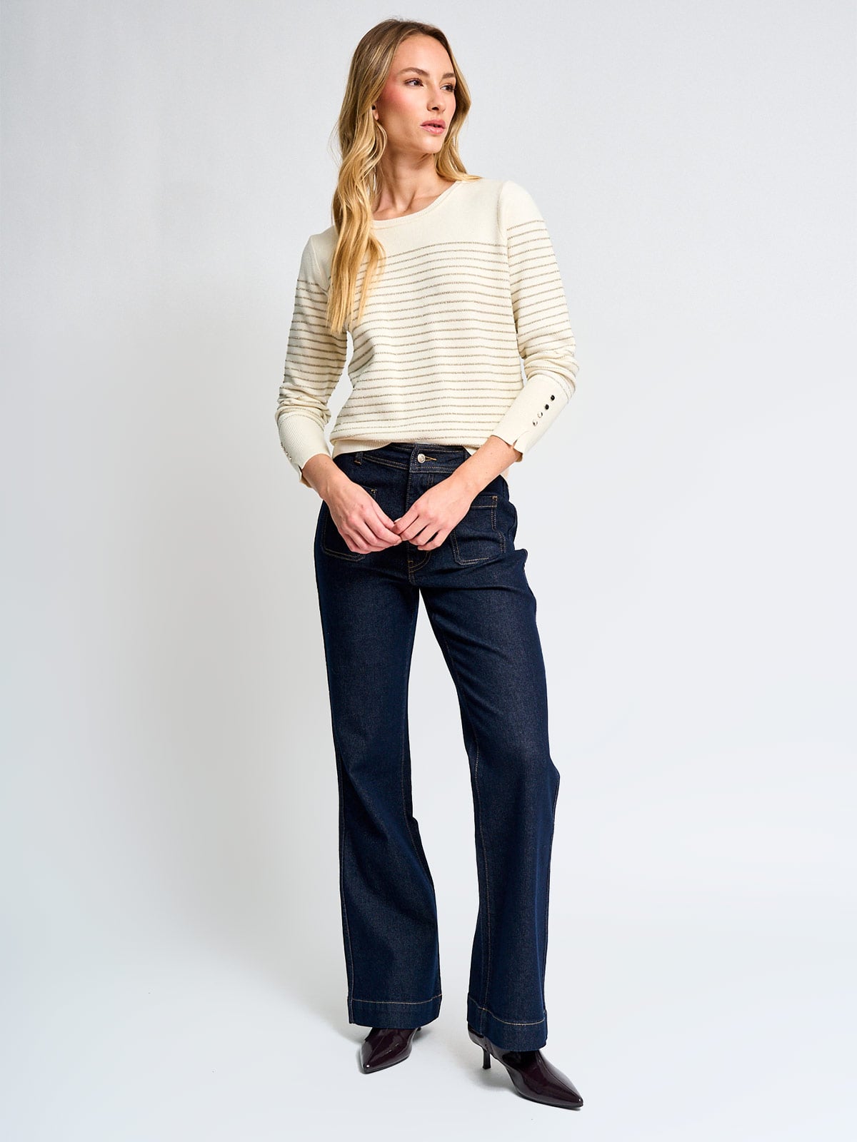 SWEATER MANGA LARGA MUJER CACHAREL ARTI - 4