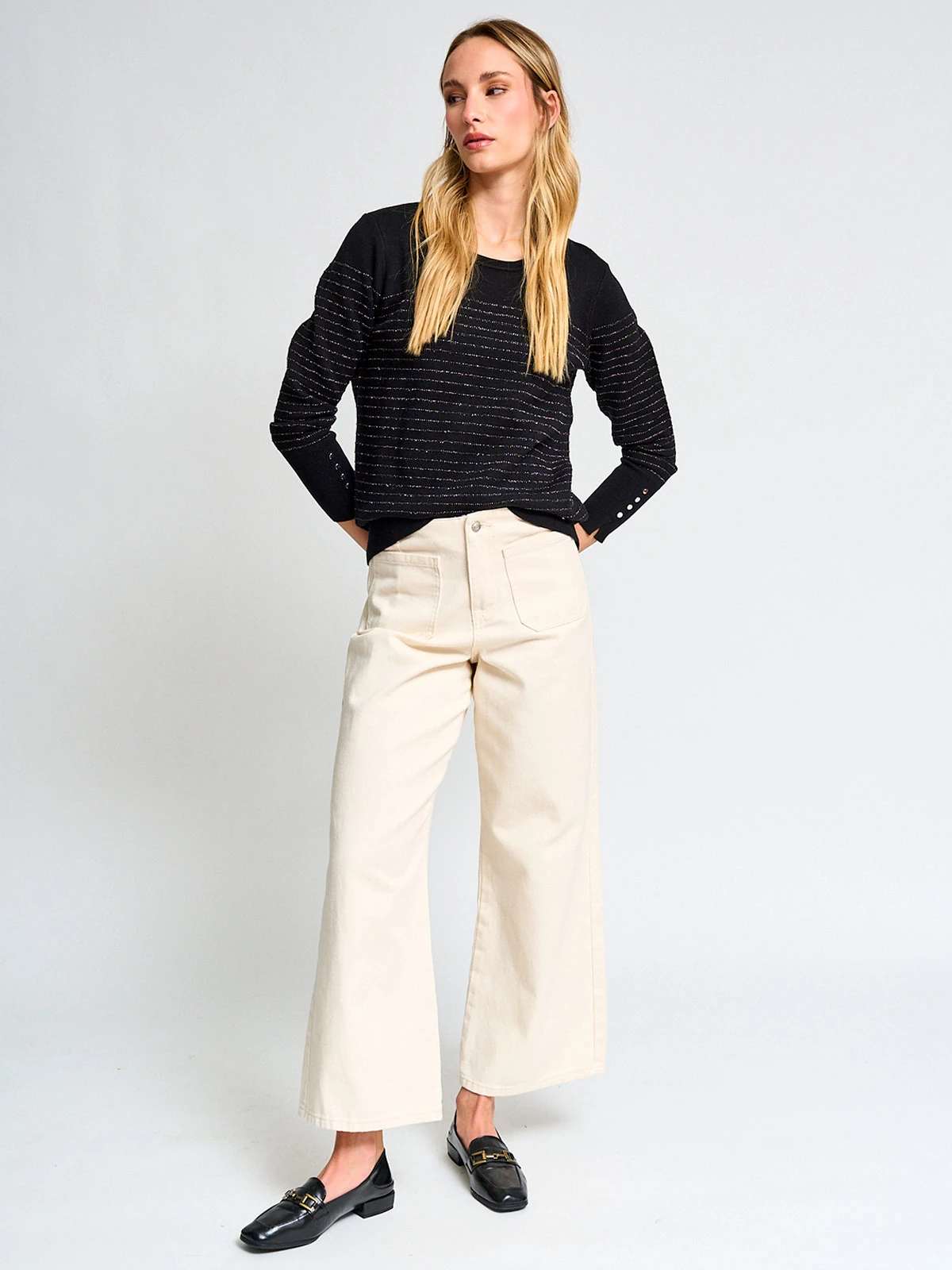 SWEATER MANGA LARGA MUJER CACHAREL ARTI - 4