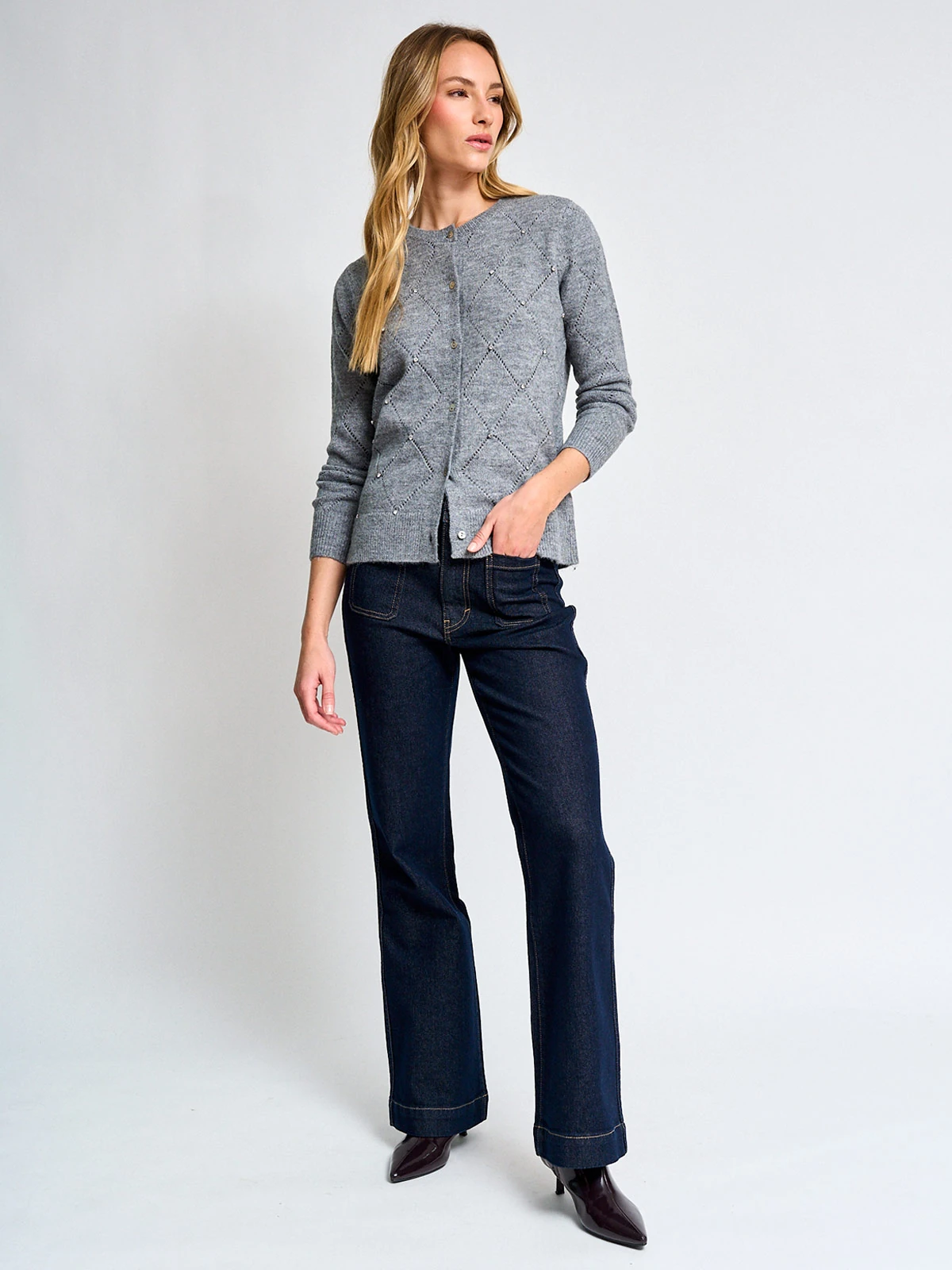 CARDIGAN MUJER CACHAREL AYLA - 4