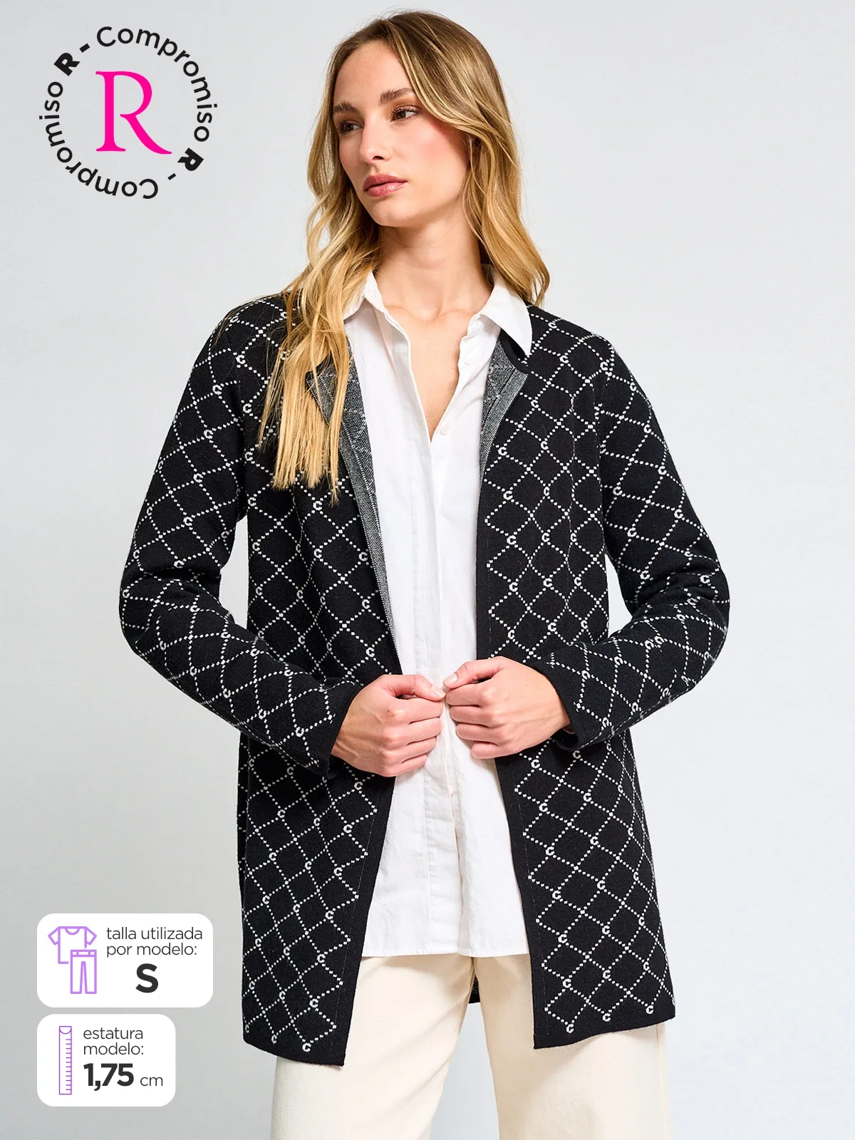CARDIGAN MUJER CACHAREL AVRIL - 1