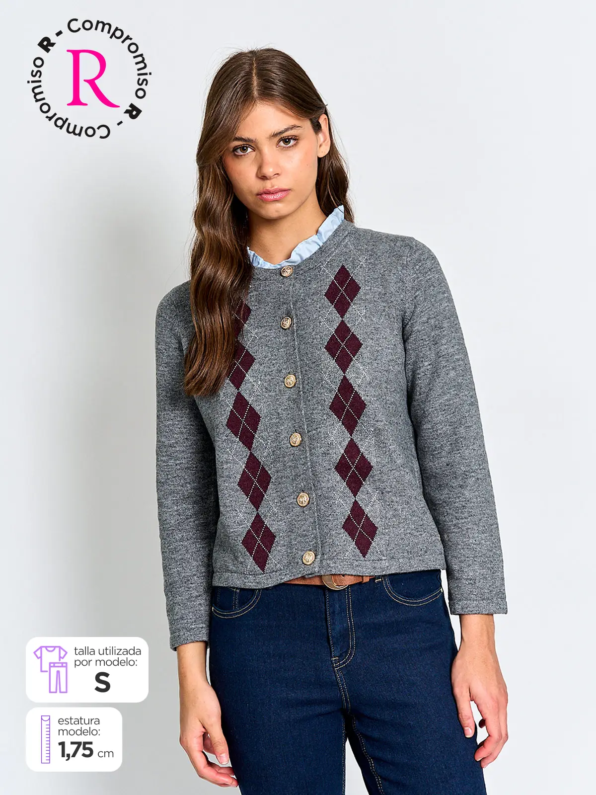 CARDIGAN MUJER CACHAREL ERIN - 1