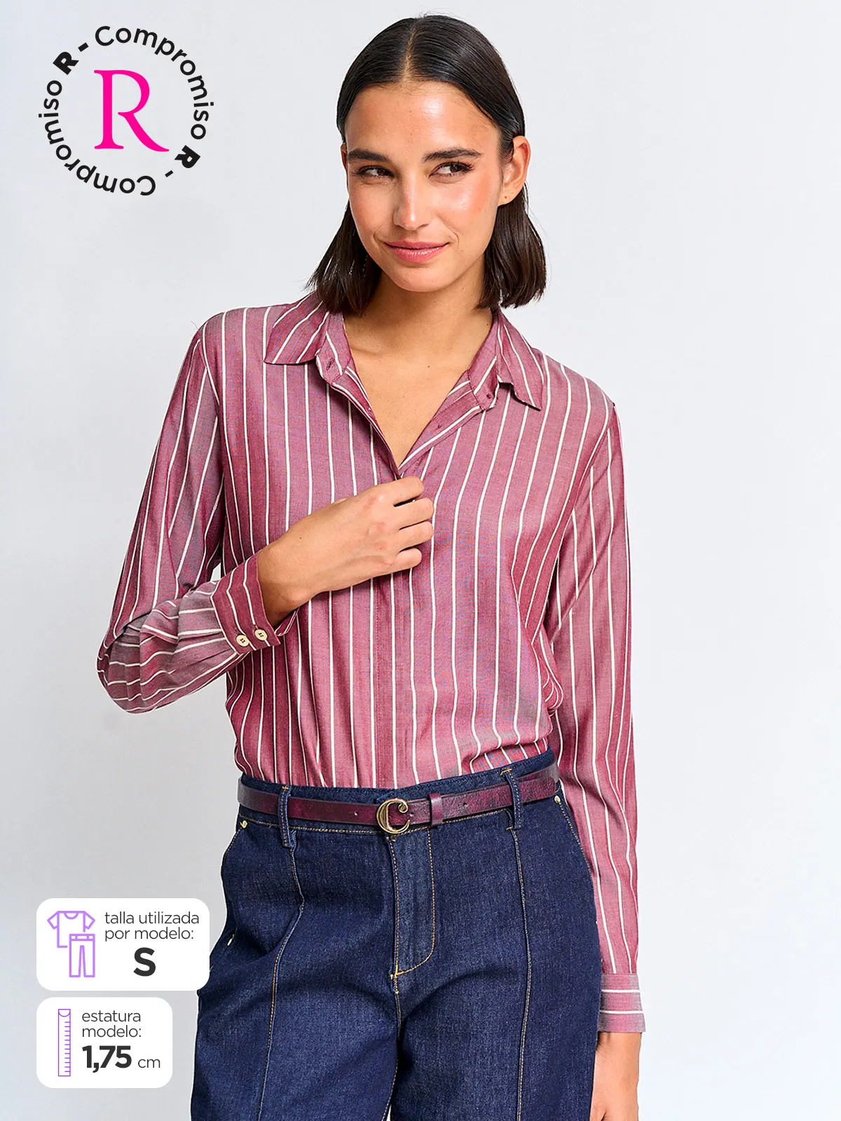 BLUSA MANGA LARGA MUJER CACHAREL BLAS - 1