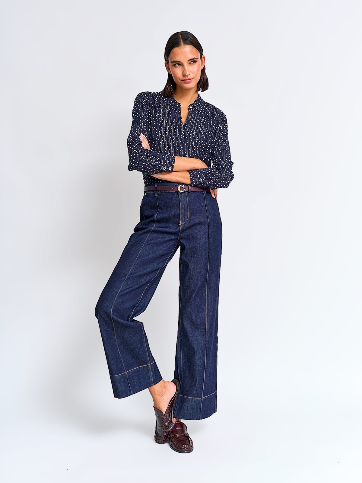 BLUSA MANGA LARGA MUJER CACHAREL BLAS - 4