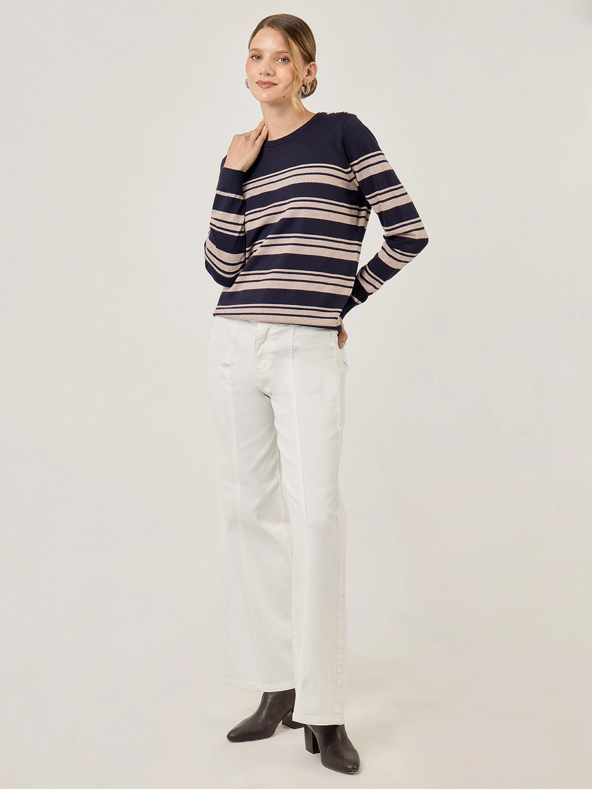 SWEATER MANGA LARGA MUJER CACHAREL BARRY - 5
