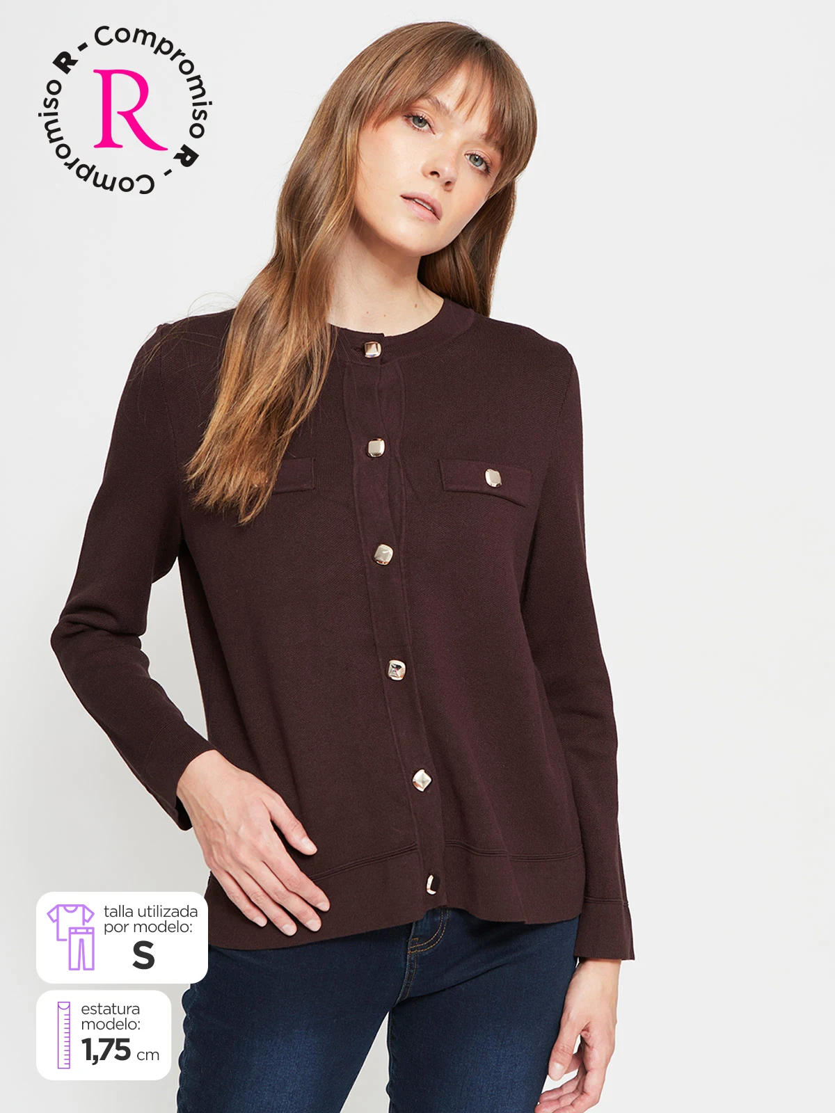 CARDIGAN MUJER CACHAREL EFRAIN - 1