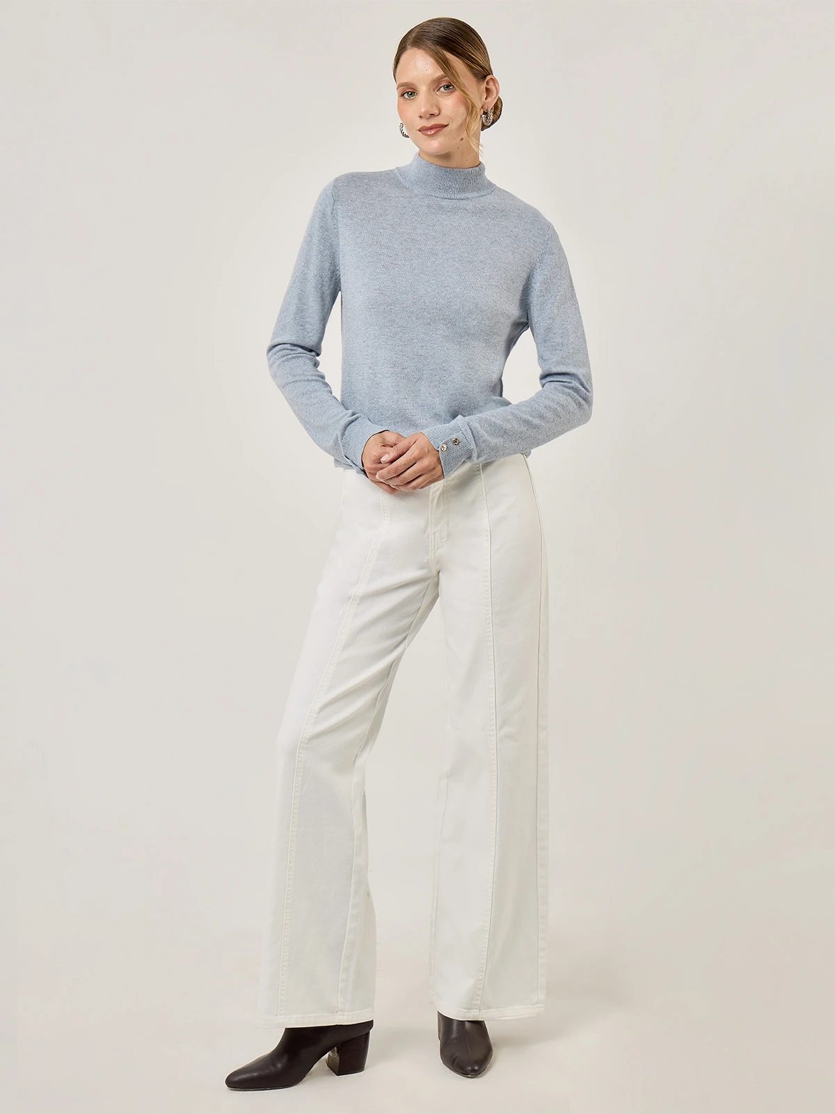 SWEATER MANGA LARGA MUJER CACHAREL RUBI - 5