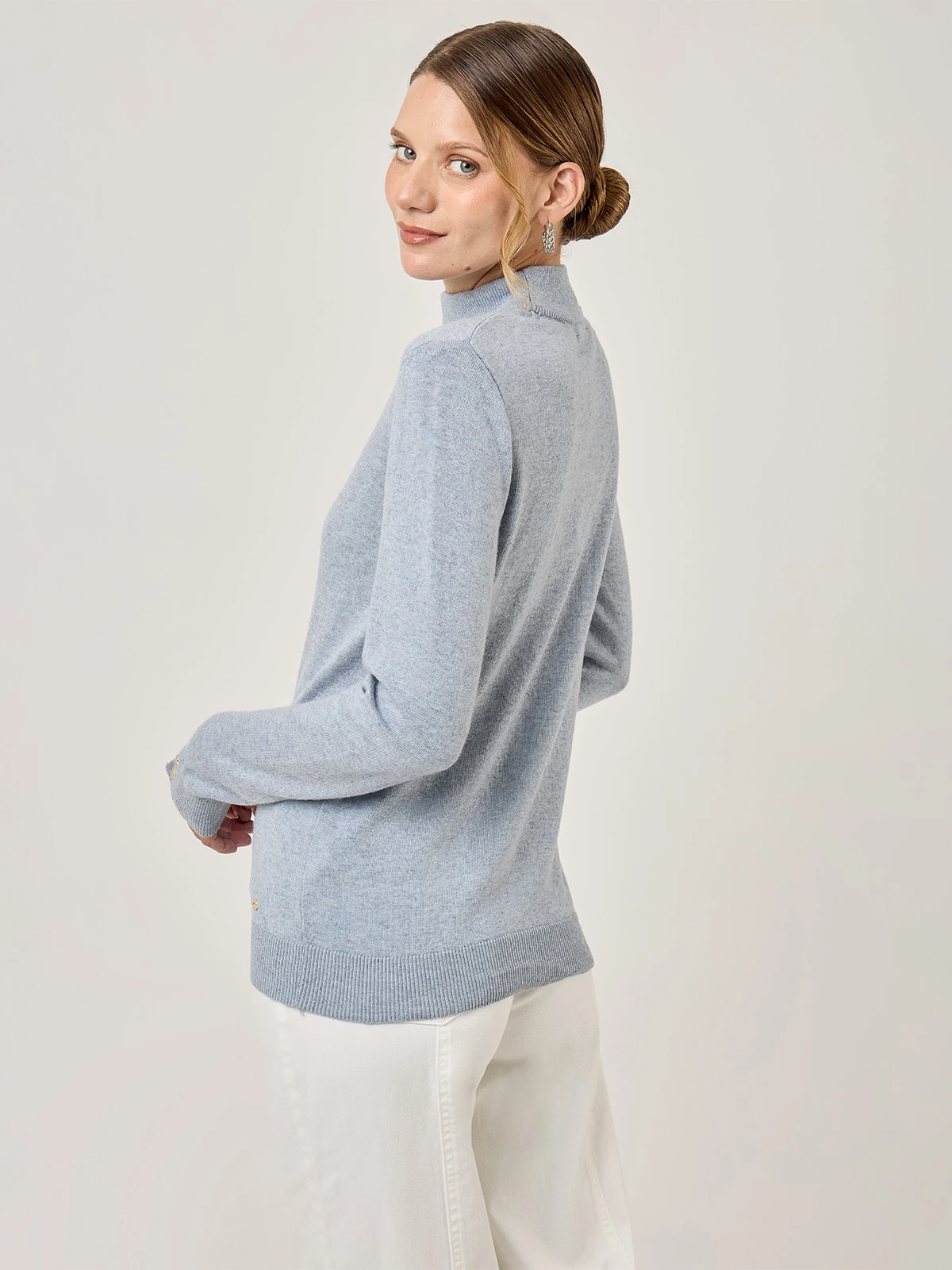 SWEATER MANGA LARGA MUJER CACHAREL RUBI - 2