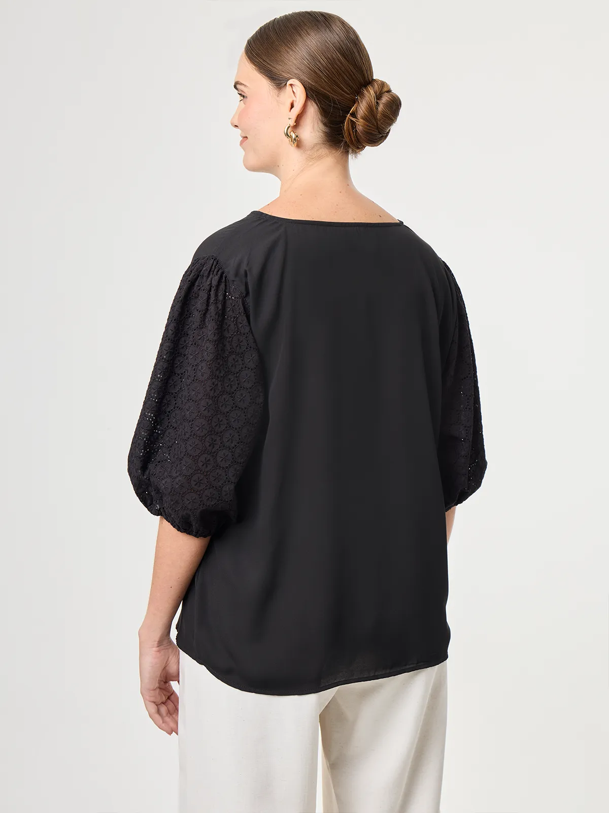 BLUSA MANGA CORTA MUJER CACHAREL CERIDA - 2