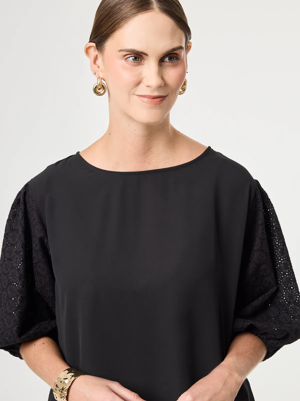 BLUSA MANGA CORTA MUJER CACHAREL CERIDA - 4