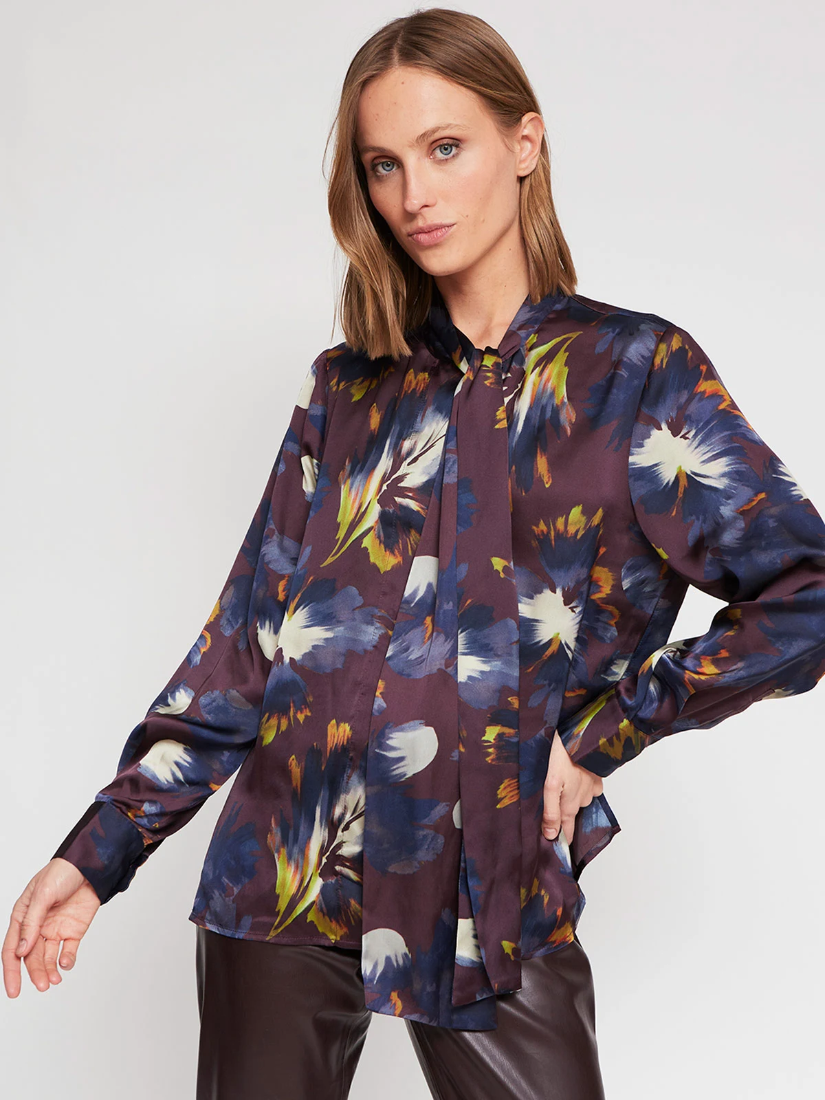 BLUSA MANGA LARGA MUJER CACHAREL BRAD - 2