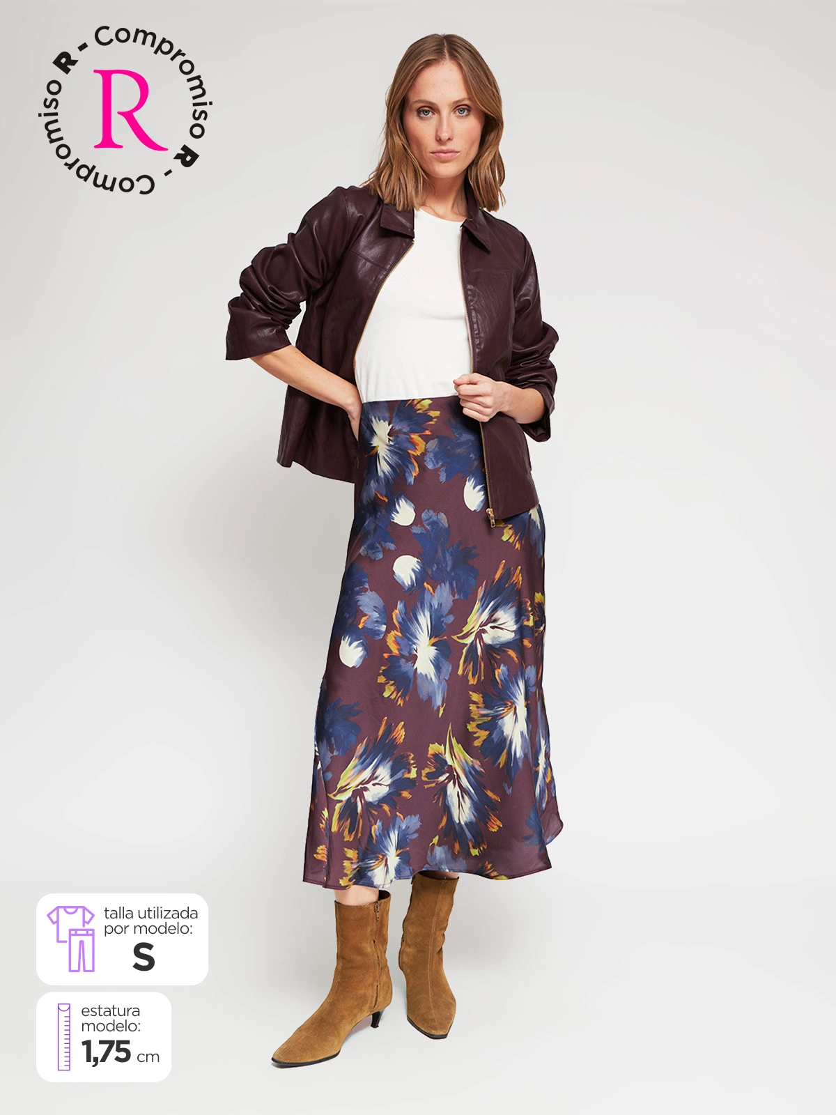 FALDA LARGA MUJER CACHAREL BAHAMAS - 1