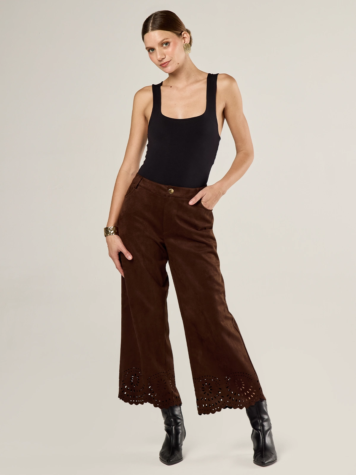 PANTALÓN MUJER CACHAREL - 5