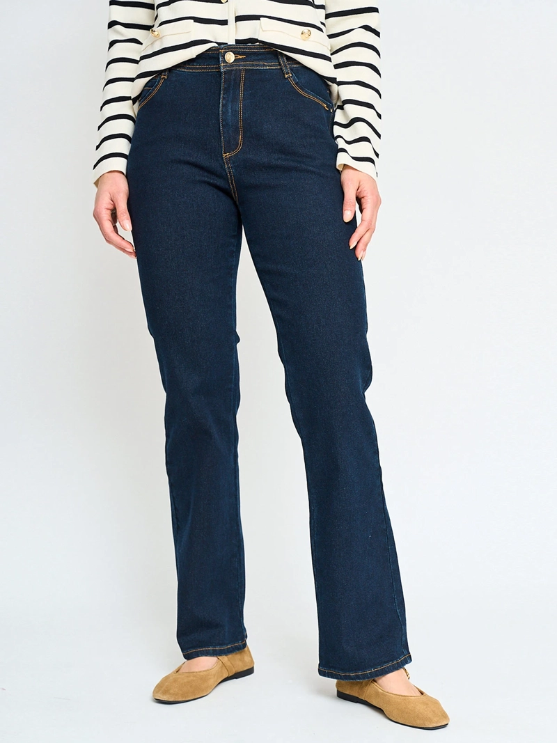 JEANS ALGODÓN REGULAR MUJER CACHAREL - 2