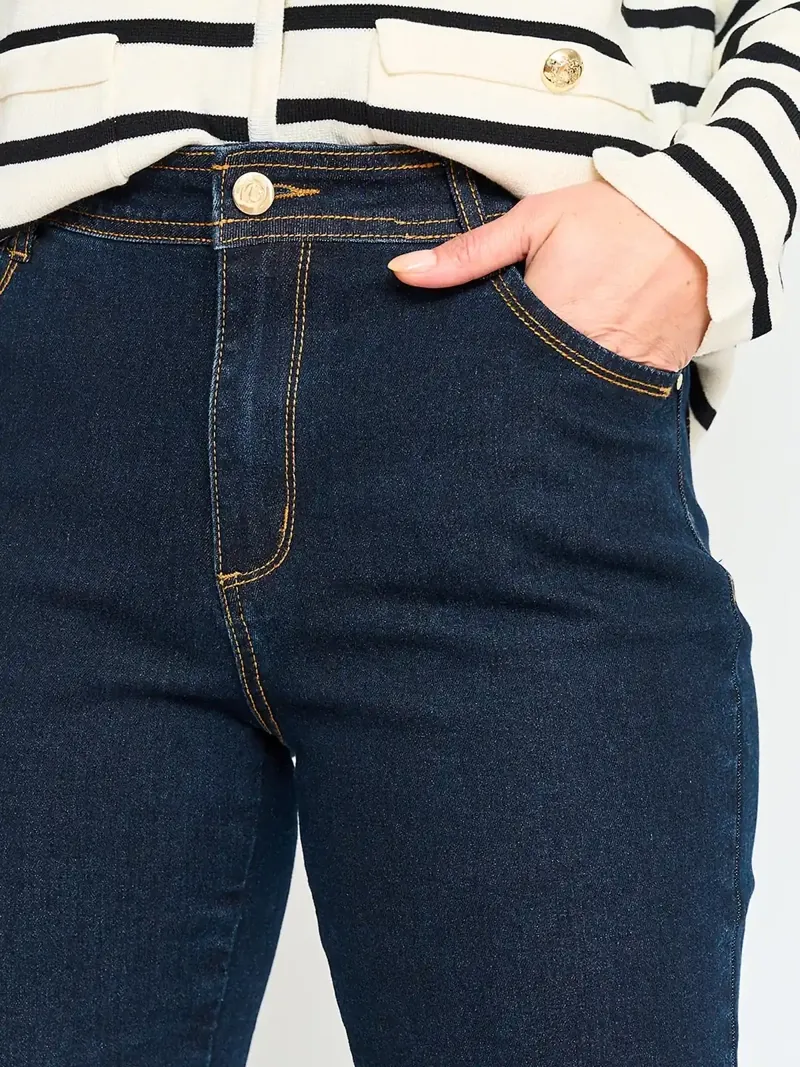 JEANS ALGODÓN REGULAR MUJER CACHAREL - 4