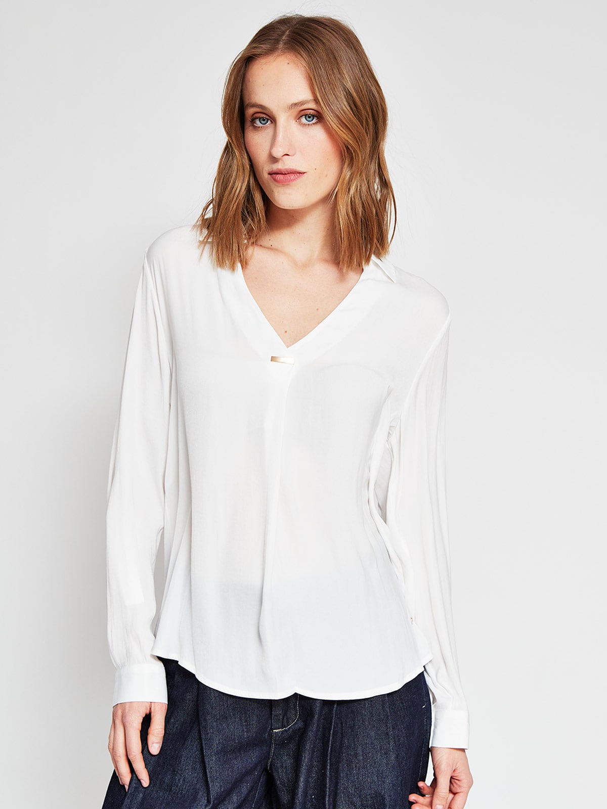 BLUSA MANGA LARGA MUJER CACHAREL - 2