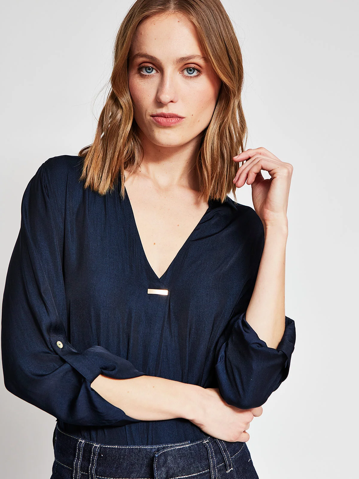 BLUSA MANGA LARGA MUJER CACHAREL - 4