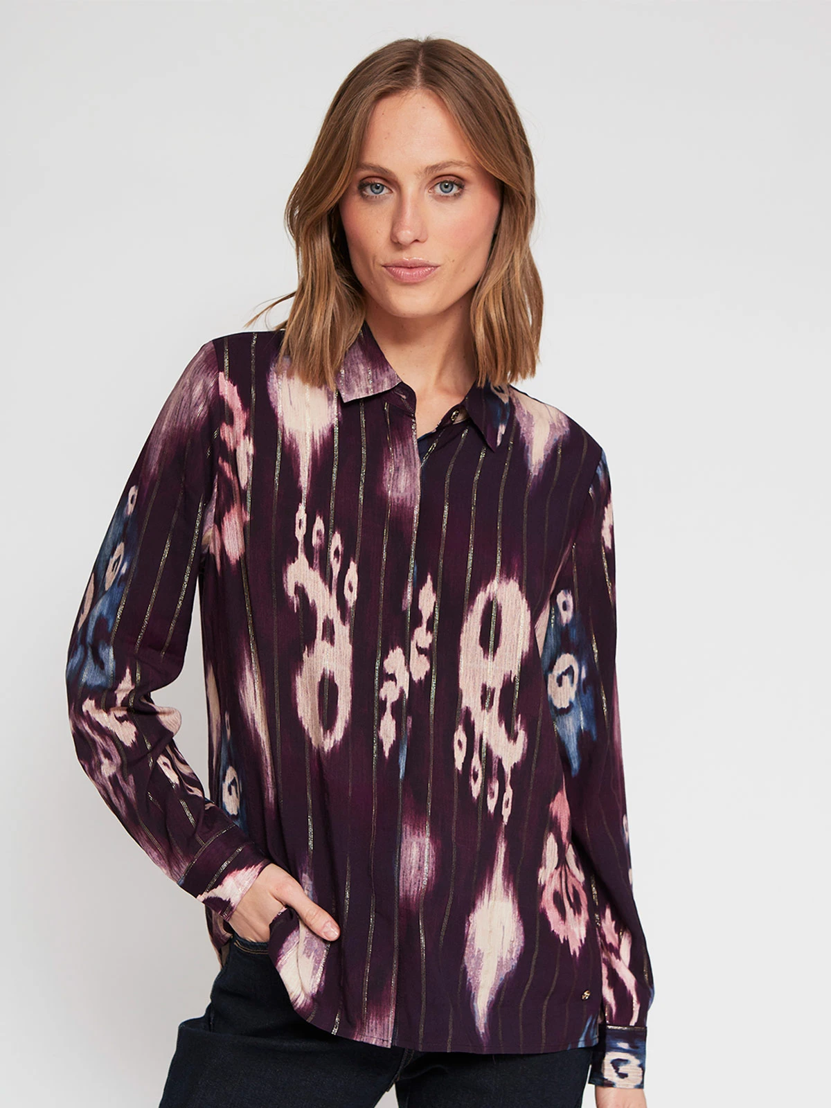 BLUSA MANGA LARGA MUJER CACHAREL BLAS - 2