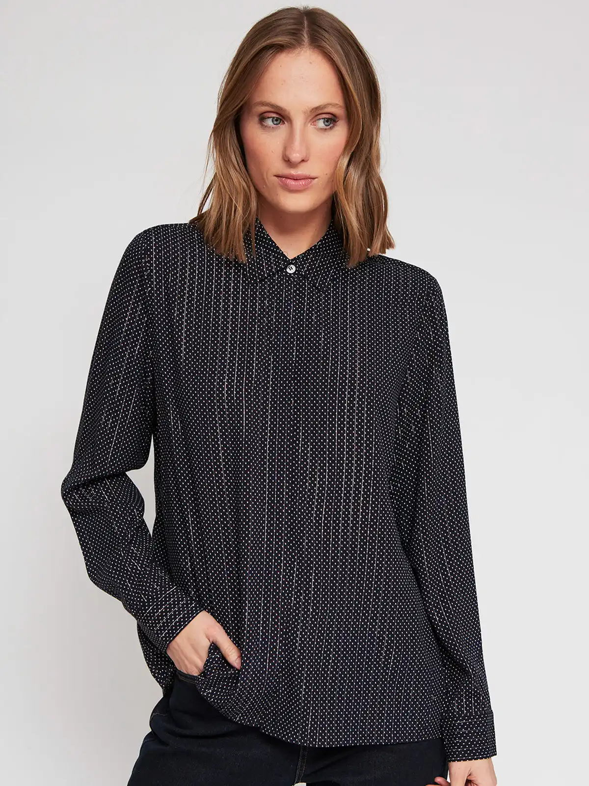 BLUSA MANGA LARGA MUJER CACHAREL BLAS - 2