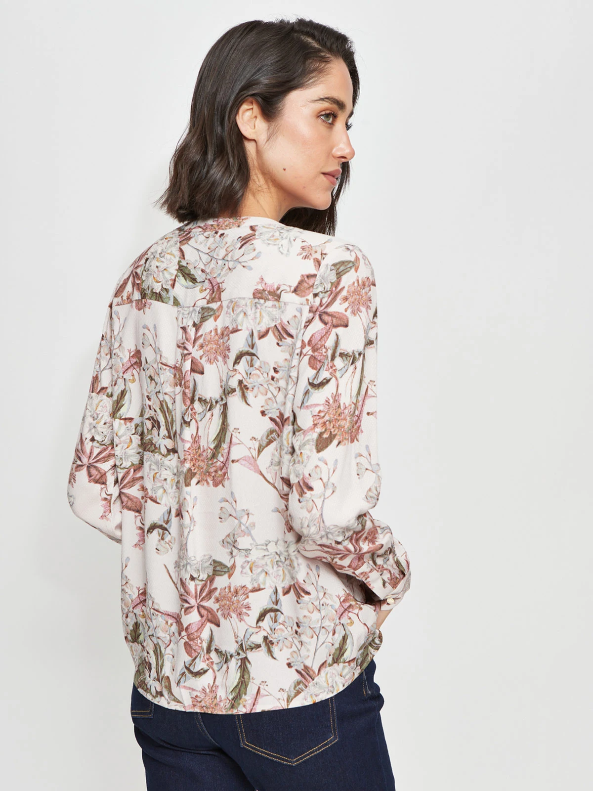 BLUSA MANGA LARGA MUJER CACHAREL CIERRE - 2