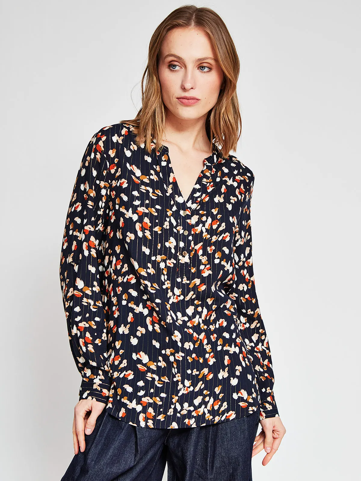 BLUSA MANGA LARGA MUJER CACHAREL - 2