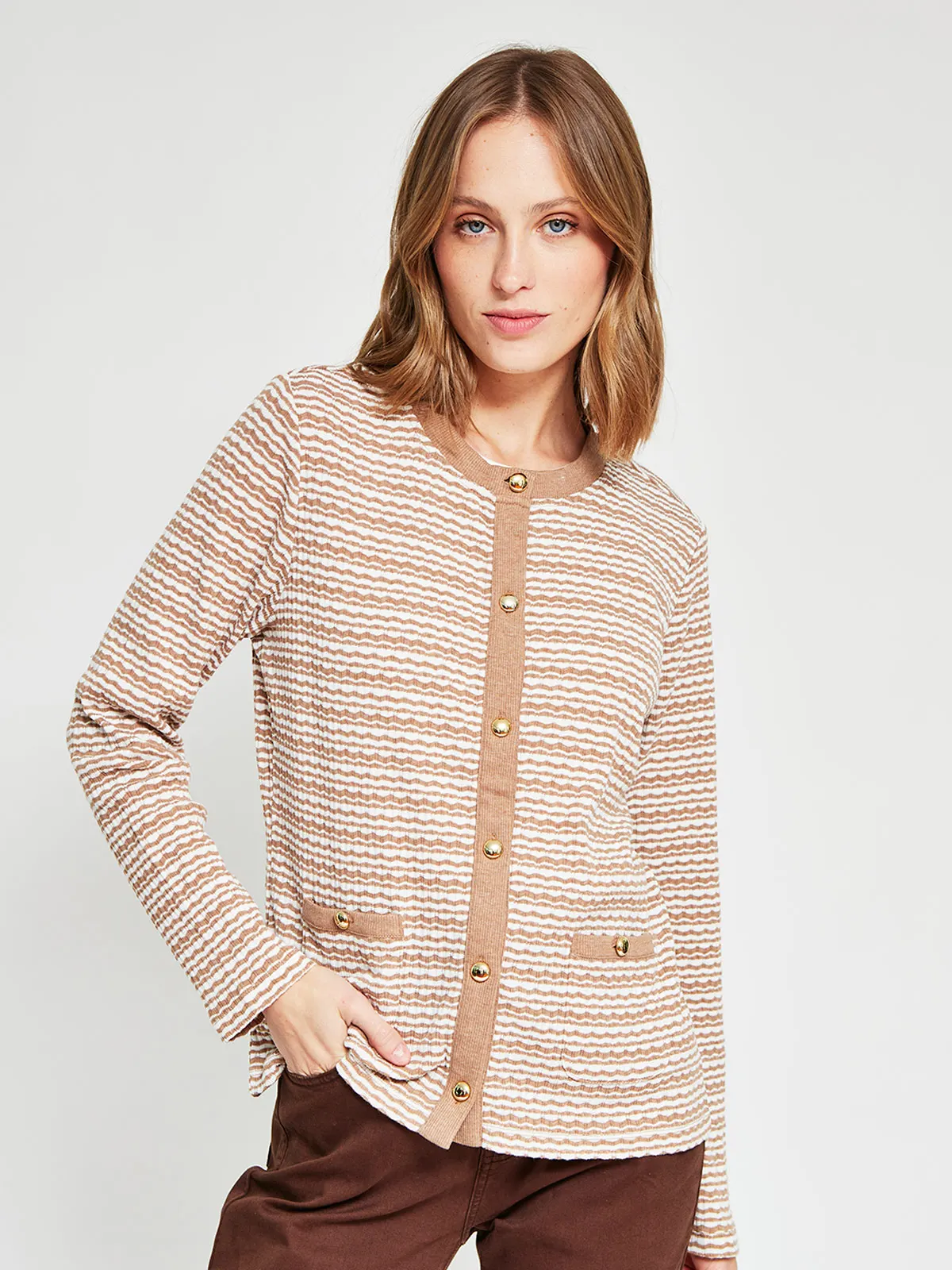 POLO MANGA LARGA ALGODÓN MUJER CACHAREL DONIA - 2