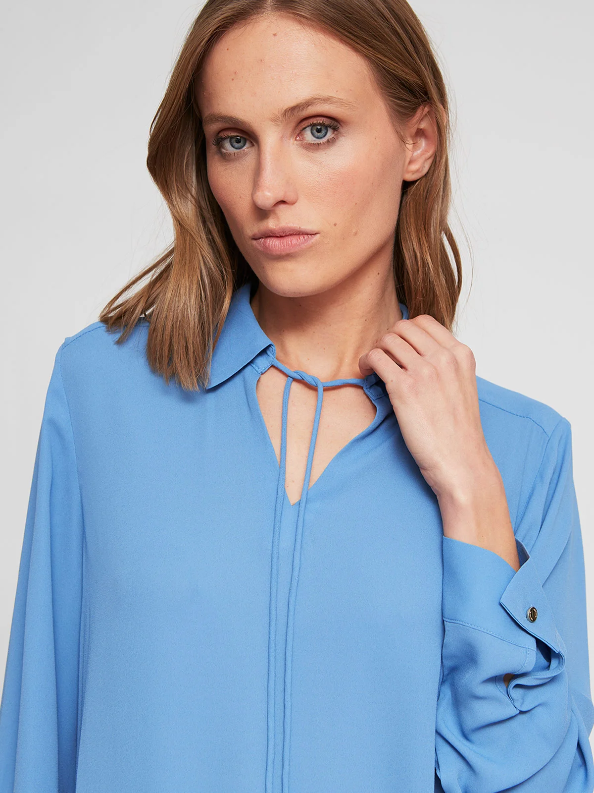 BLUSA MANGA LARGA MUJER CACHAREL BELEN - 4