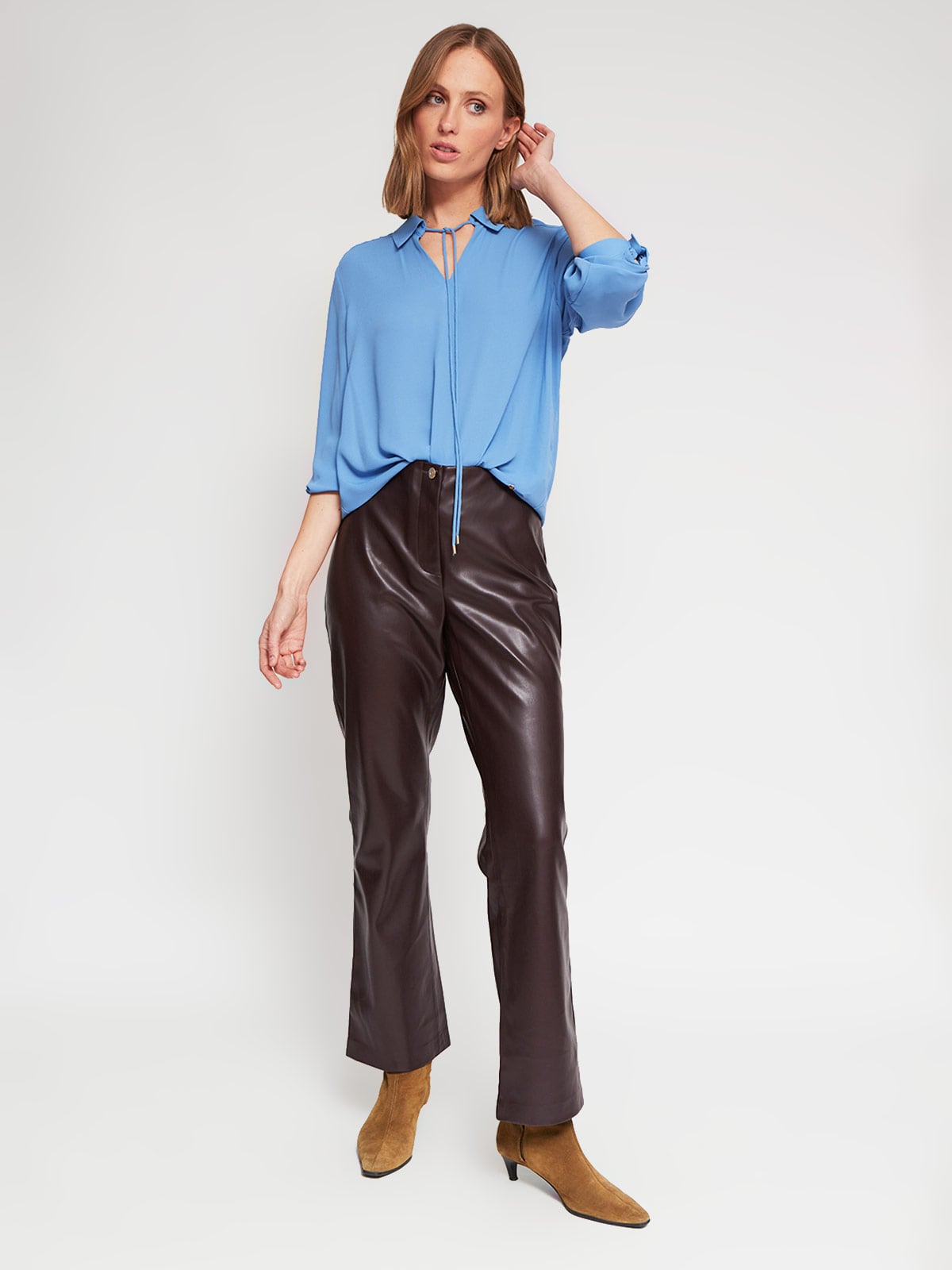 BLUSA MANGA LARGA MUJER CACHAREL BELEN - 5