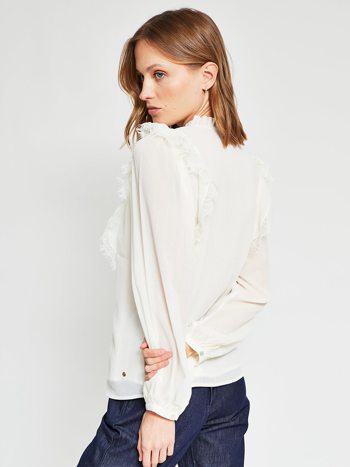 BLUSA MANGA LARGA MUJER CACHAREL - 3