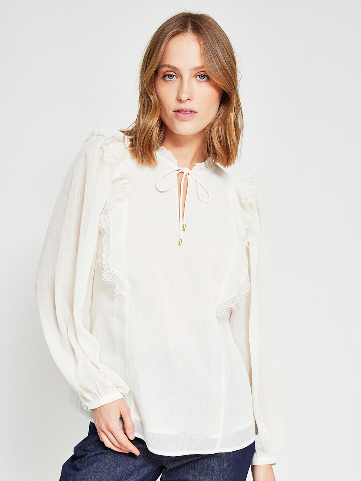 BLUSA MANGA LARGA MUJER CACHAREL - 2