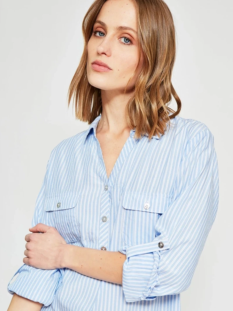 BLUSA MANGA LARGA MUJER CACHAREL - 4
