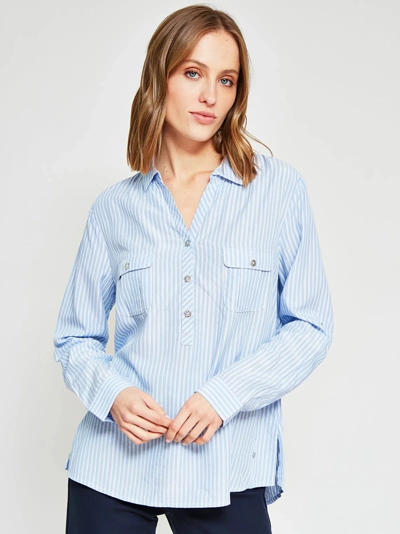 BLUSA MANGA LARGA MUJER CACHAREL - 2