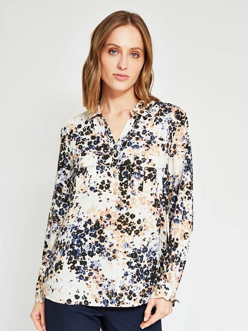 BLUSA MANGA LARGA MUJER CACHAREL - 2