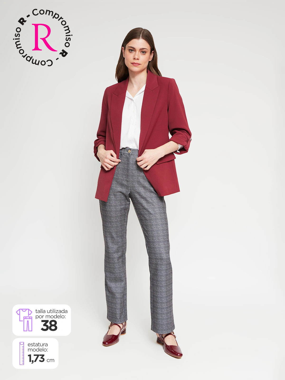 PANTALÓN REGULAR MUJER CACHAREL - 1